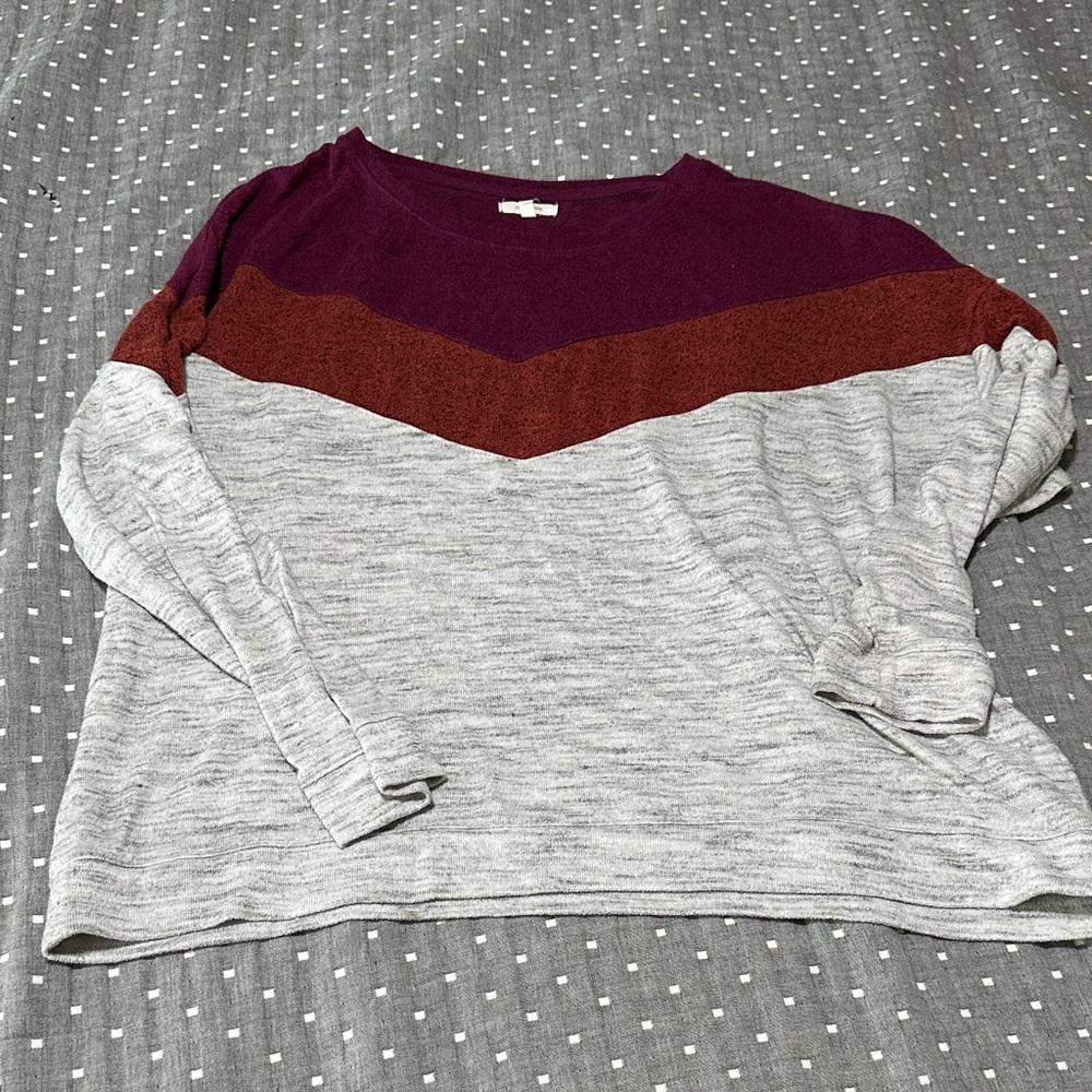 Maurices Rich Burgundy Sweater